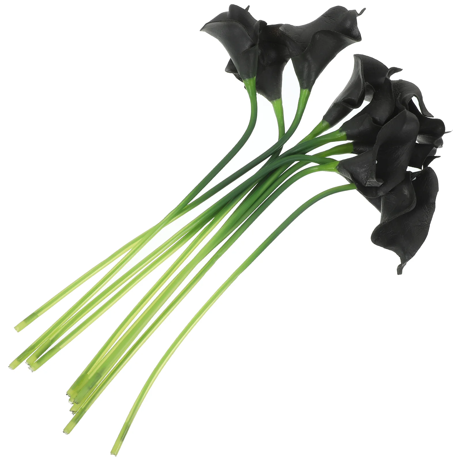 

Artificial Bouquet Flower Picks Black Flowers Simulation Adorns Layout Fake Bouquets Home Decors Stems