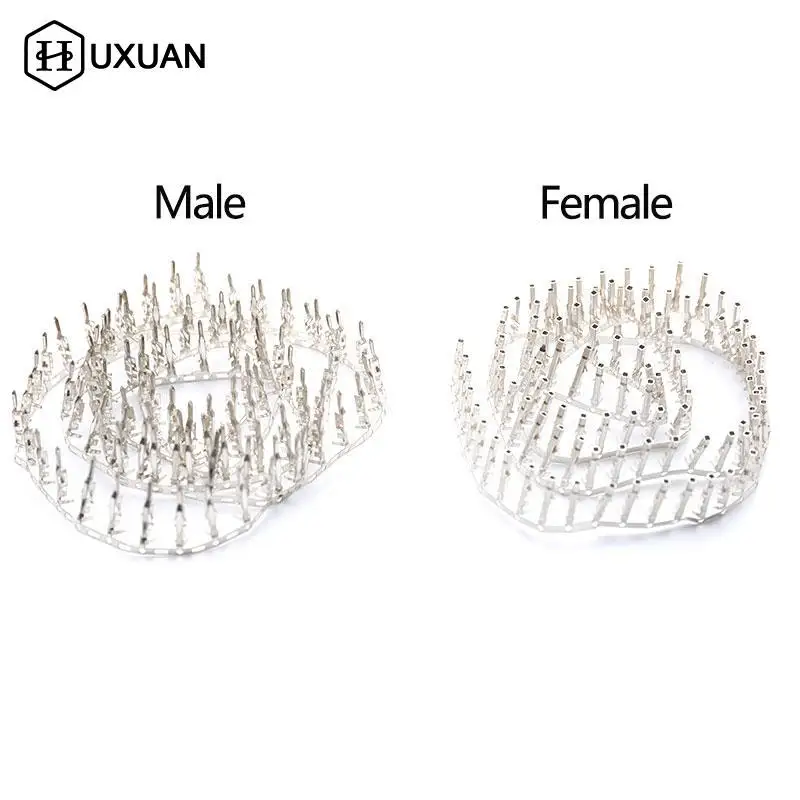 100 шт. 4,2 мм 5557 и 5556 серии штекерные и гнездовые контакты для ПК ATX/PCI-E/EPS кабель питания холоднопрессованный терминал