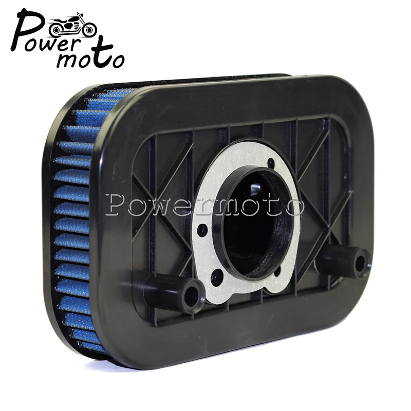 Мотоциклетный синий красный воздушный фильтр с высоким потоком аксессуары для