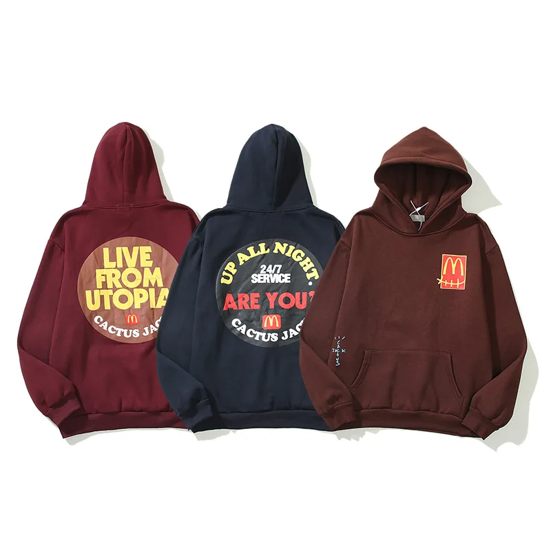 

Travis Scotts Hip Hop Hoodies Cactus Jack Swag Print Funny Women Men Hooded Sweatshirt High Street Casual Pullover Harajuku