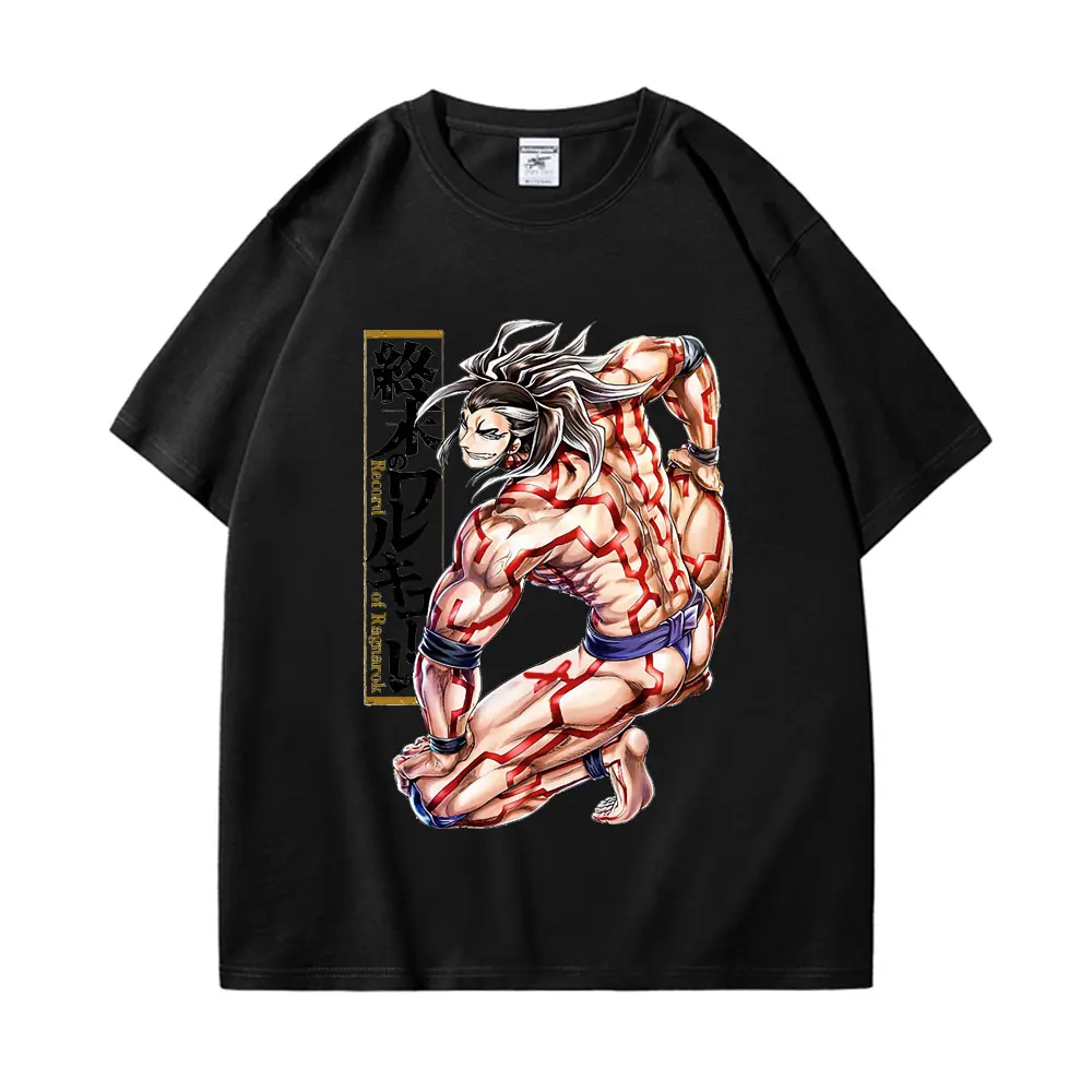 

Japan Anime Record of Ragnarok T Shirt Men Women Gothic Fashion 100% Cotton T-shirts Summer Vintage Casual Oversized Tee Shirt