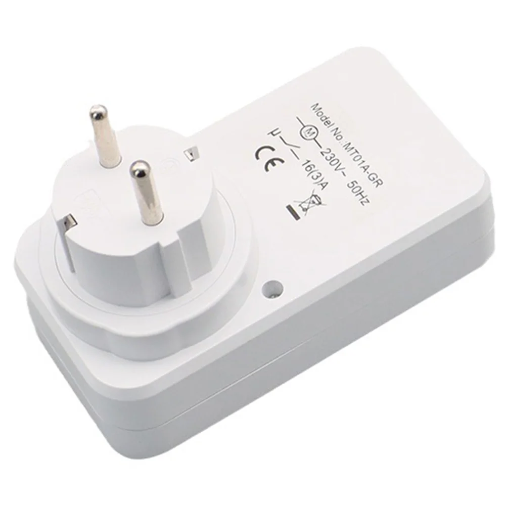 Electrical Outlet Smart Socket Mechanical Timing Office Overload Protection Travel 16A 1pcs AC220V Energy Saving