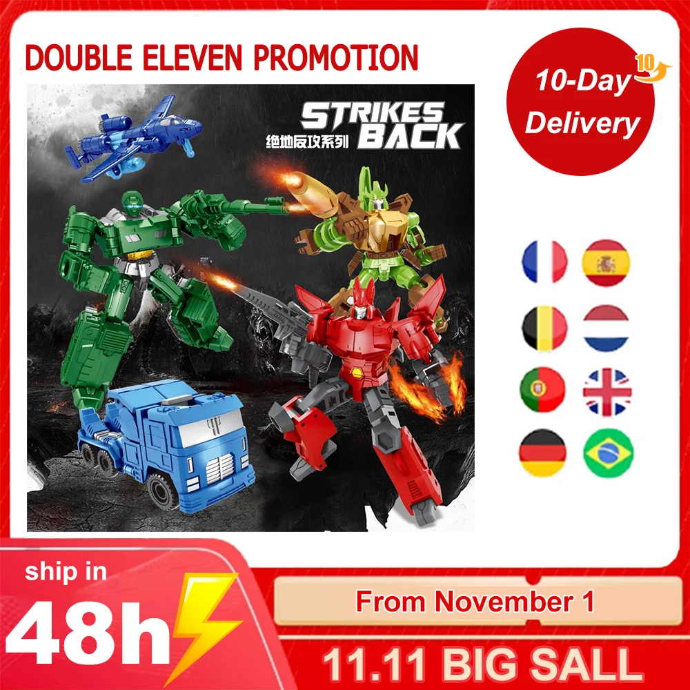 

Экшн-фигурки роботы из ПВХ, аниме трансформеры, 4 автомобиля, Классическая модель, игрушки, автомобиль, робот для детей, подарок, 6 моделей