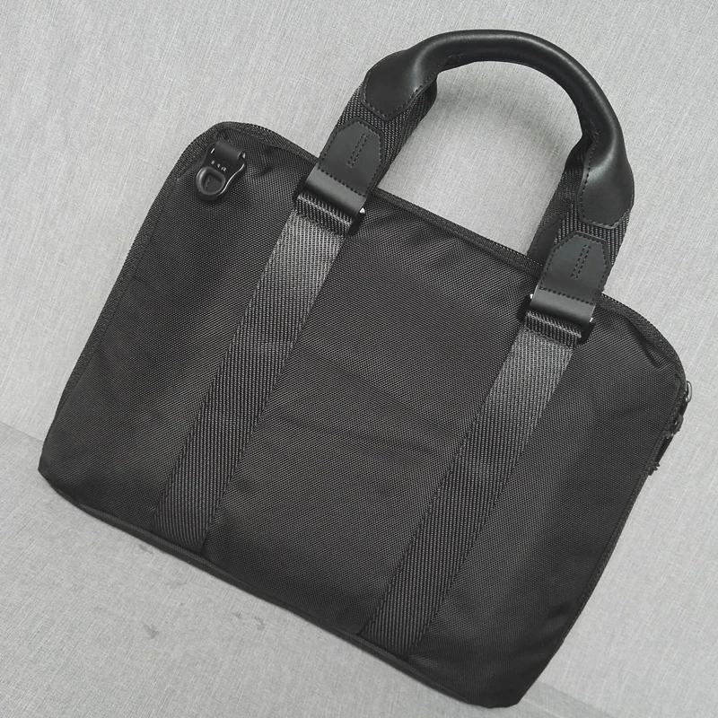 232610alpha Bravo Fashion Men's Business Shoulder Crossbody Portable Official Document Bag