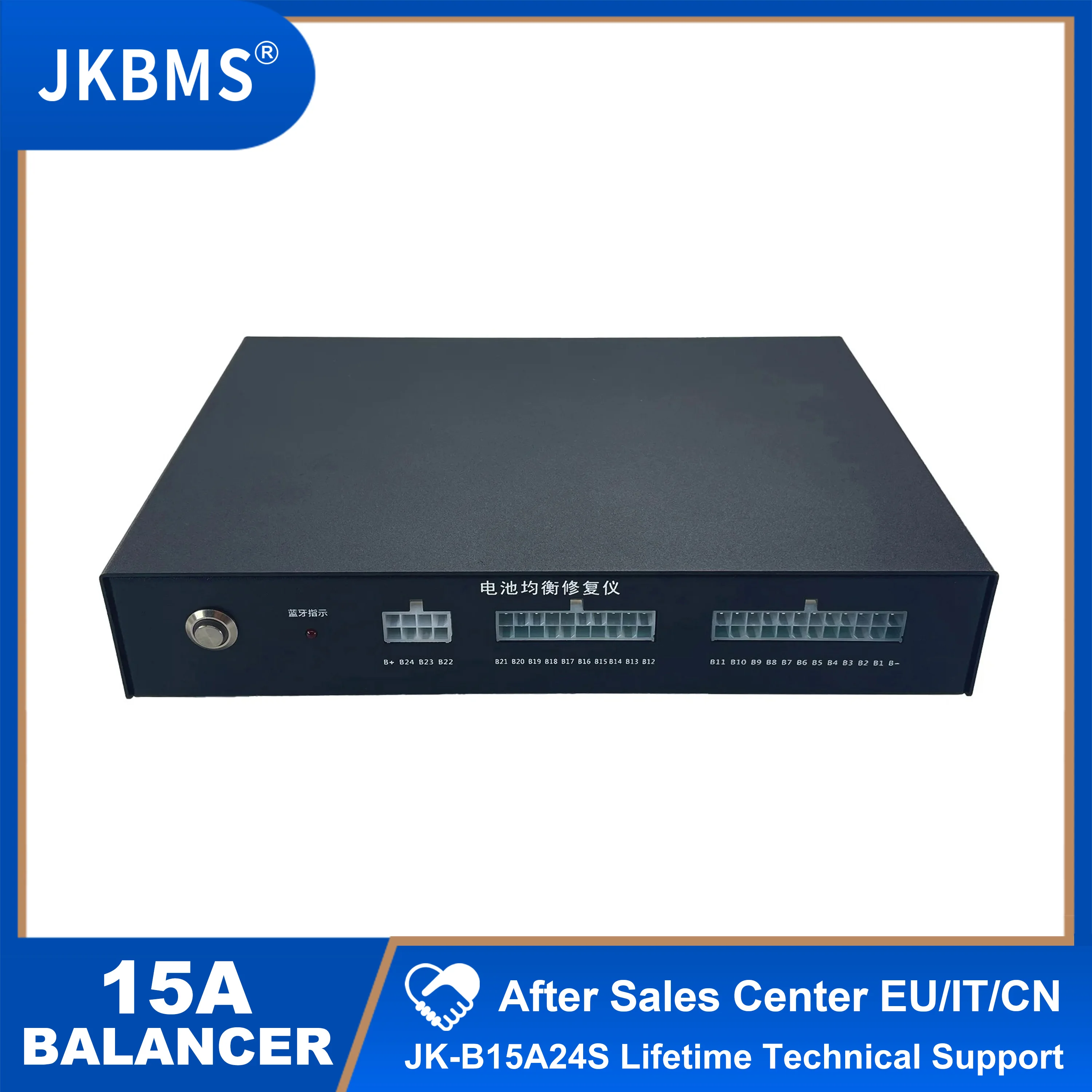 Аккумулятор JKbms Smart Active Balancer 8S 13S 16S 17S 24S 15A Superконденсатор Li-ion Lifepo4 LTO