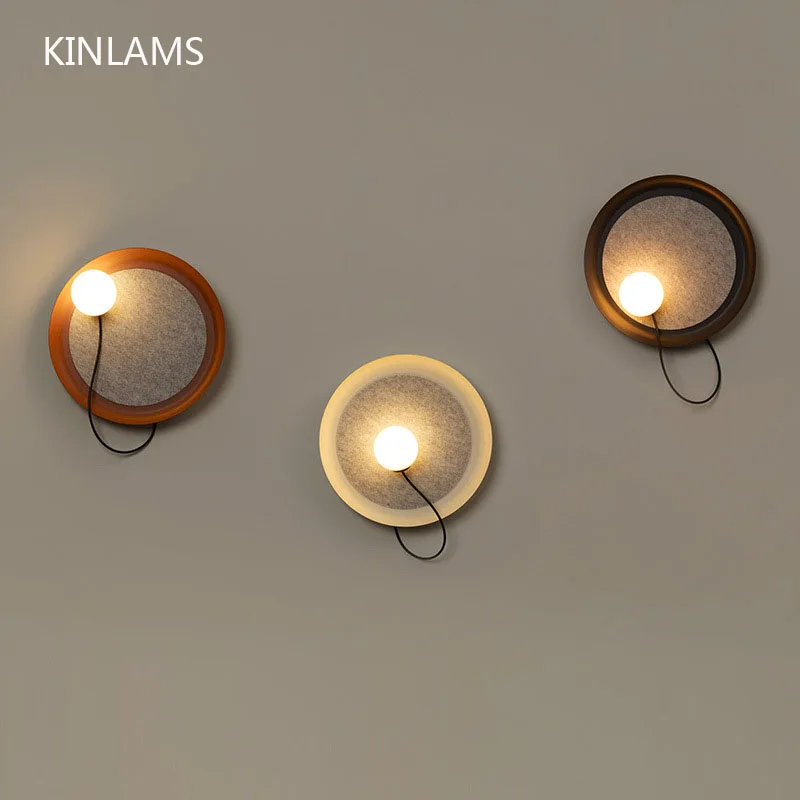 

Nordic LED Wall Lamp Decorative Lights Bedroom Bedside Living Room Aisle Corridor Study Indoor Fashion Creativity Lighting