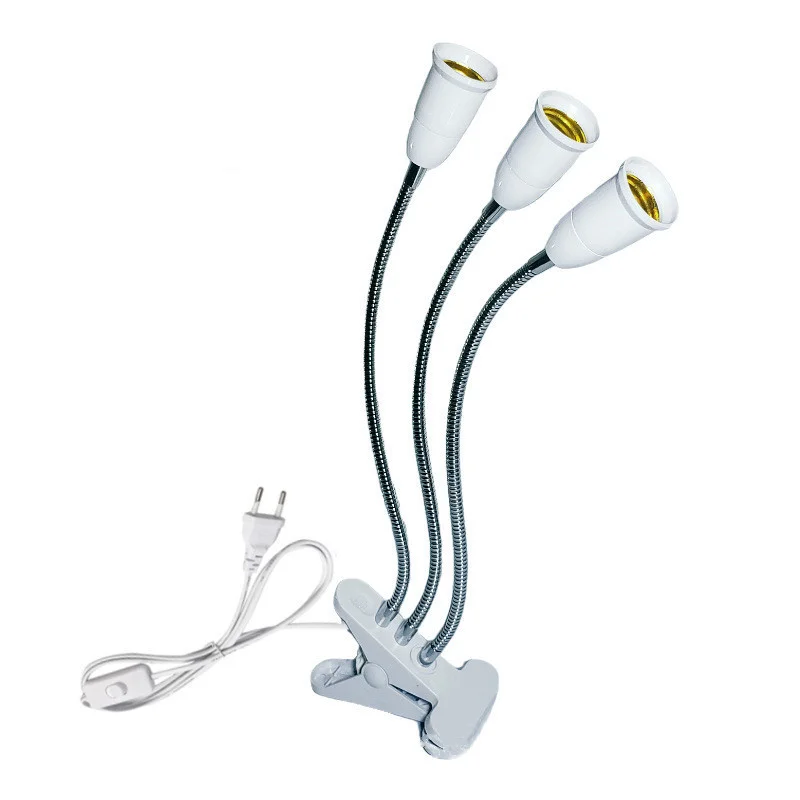 

1 шт., основа для лампы в стиле ретро, 1-5 головок, E27