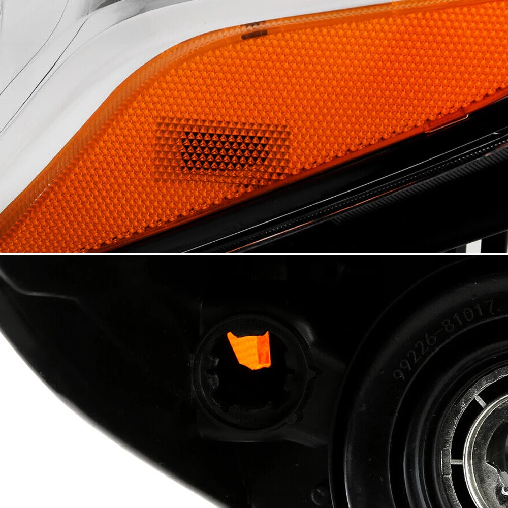 Пара хромированных фар для Nissan Altima 2016 2017 2018