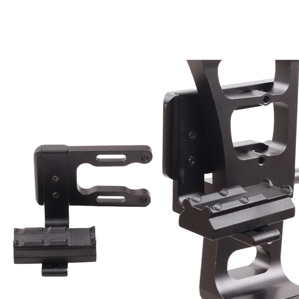 

Compound Pulley Bow Sight Bracket 1 Piece 138.2g Accessories Aluminum Alloy Black Compound Recurve Bows Outdoor