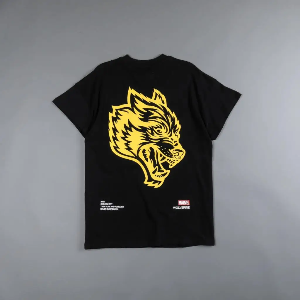 Брендовая футболка Марвел бренда DARCSPORT Росомаха хлопковая топ в стиле Хай-стрит