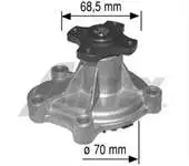 

AIRTEX 1391 DEVIRDAIM WATER PUMP CORSA B COMBO B VECTRA A ASTRA F 1.7 DIESEL (name.)
