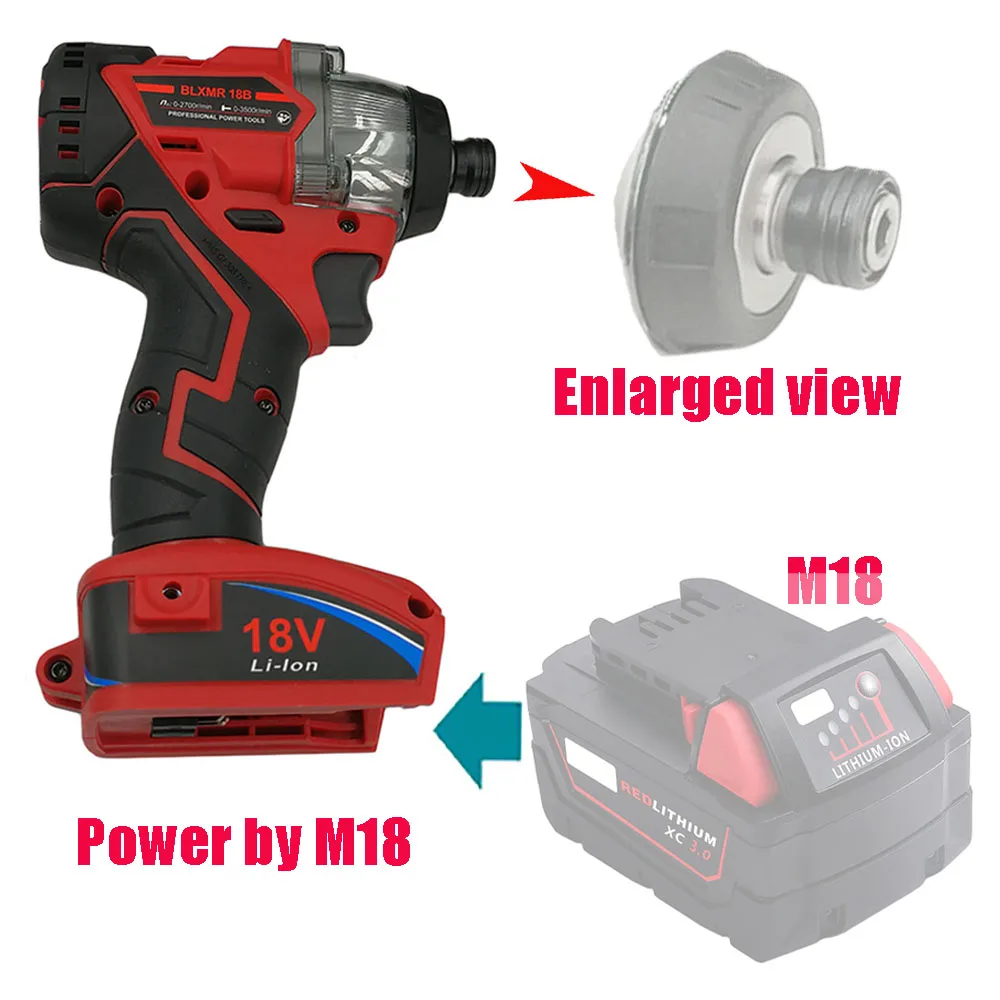 Новый бесщеточный Электрический ударный гайковерт электроинструмент