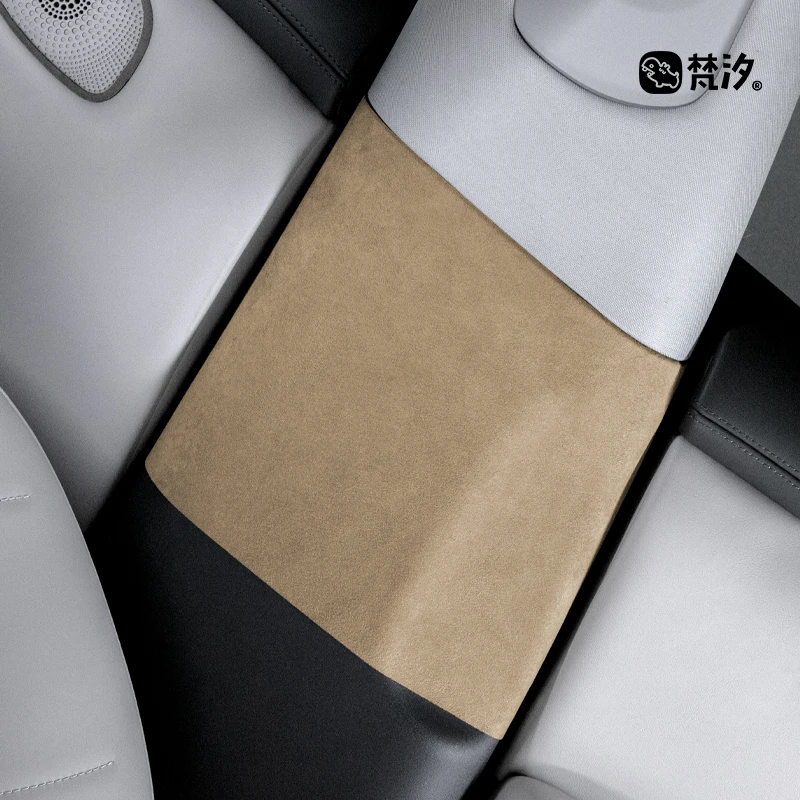 Для ZhiJi LS6 алькантара B-стойка защитная наклейка от столкновений