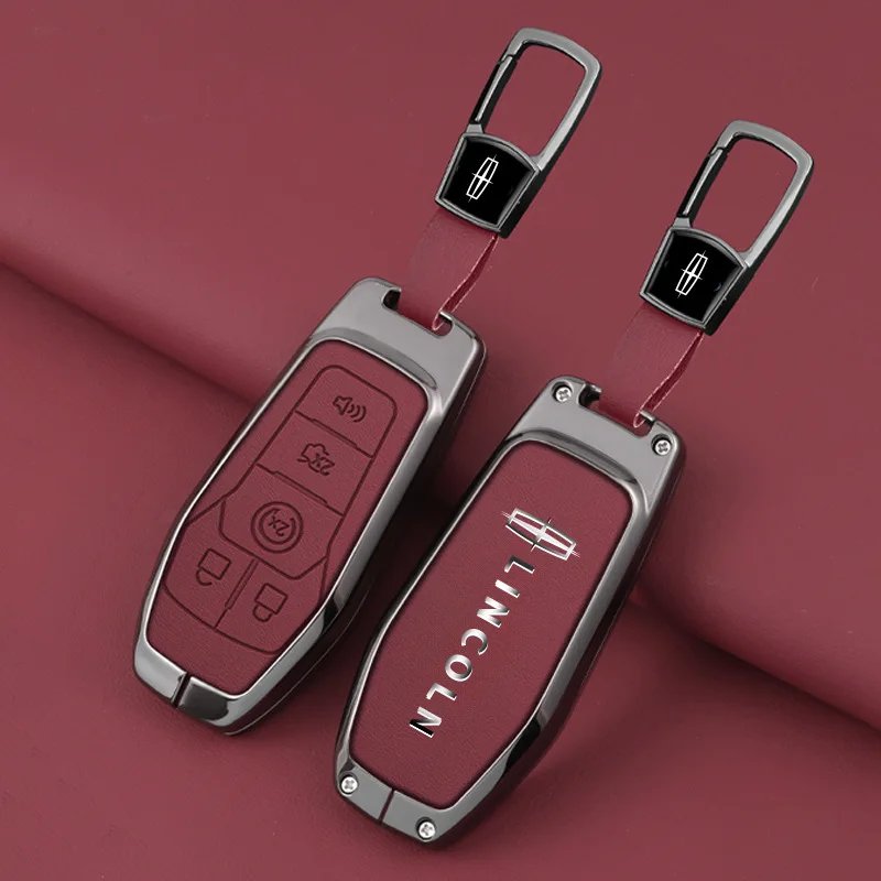 Высококачественный чехол для ключей с металлической пряжкой Lincoln Mkc Mkz 2014 года