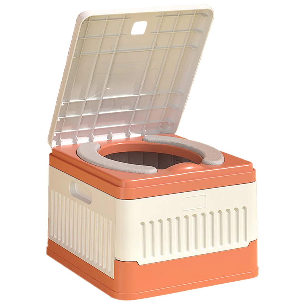 

Car Potty For Toddler For Camping Kids Folding Training Toilet Travel Make Car Pu Toddler Foldable Seat