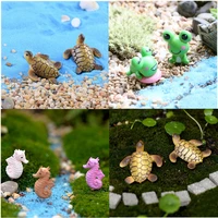 mini sea turtle model resin figurines fairy garden miniatures fish tank acessories diy terrarium landscape decoration artificial