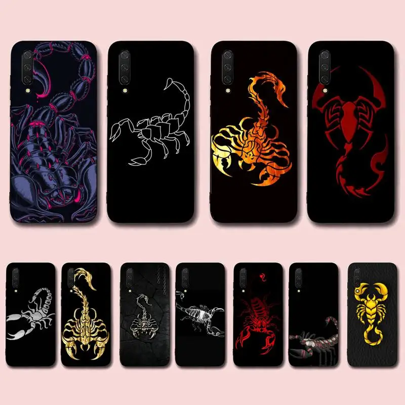 

Scorpion Phone Case for Xiaomi mi 5 6 8 9 10 lite pro SE Mix 2s 3 F1 Max2 3