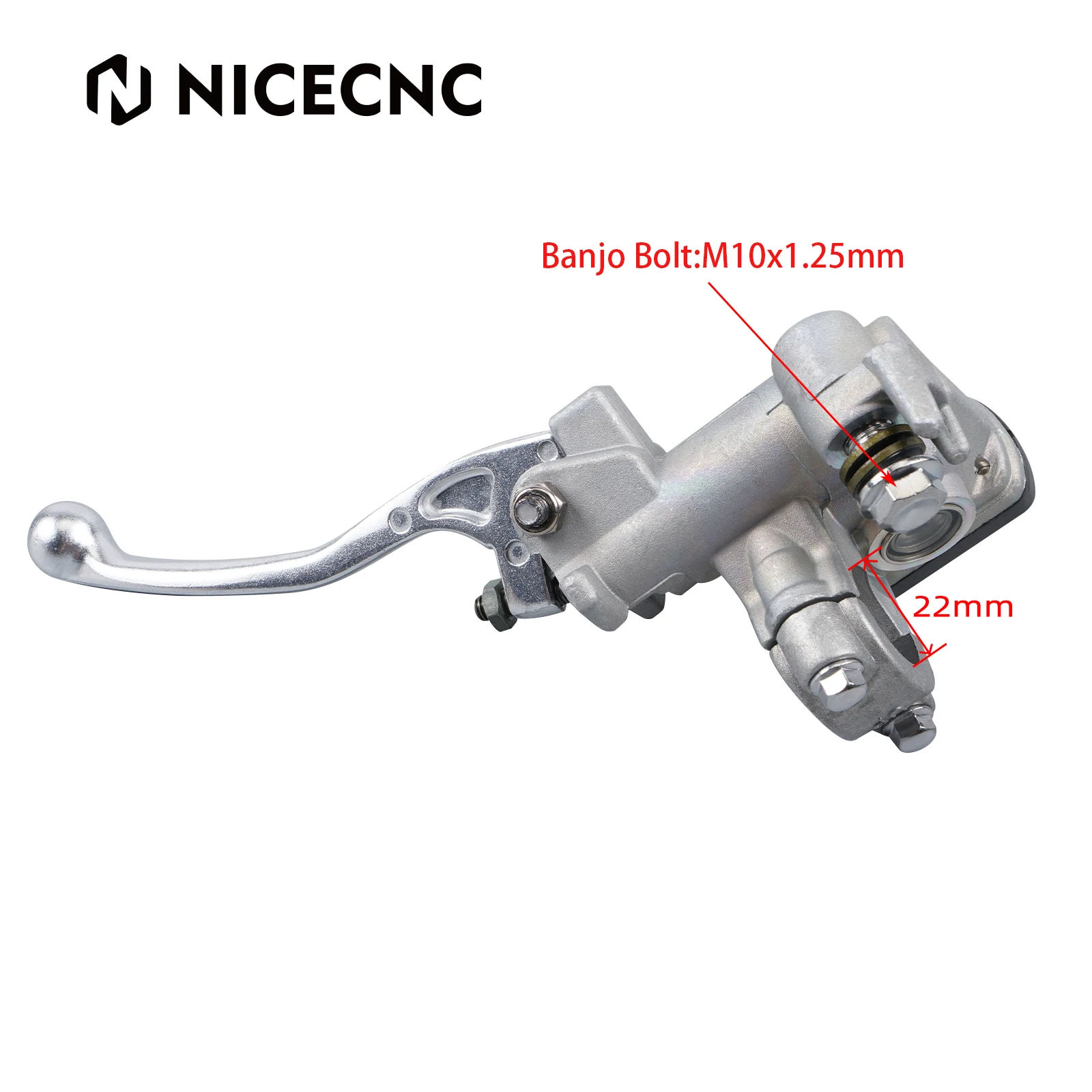 

NICECNC Motorcycle Front Brake Master Cylinder Lever For Honda CR125R CR250R 96-07 CRF250R 04-06 XR250R XR650R CR500R CRF250X