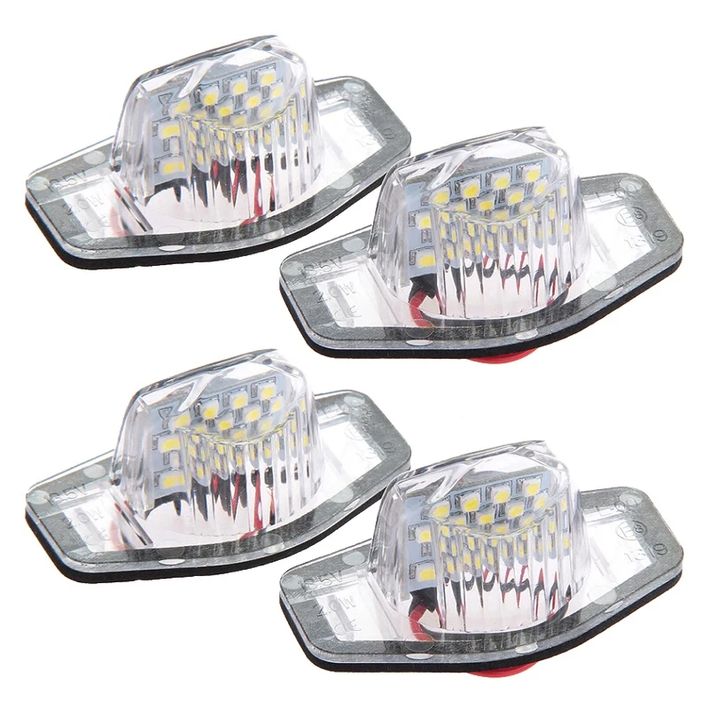 

4X Error Free Led License Plate Light Lamp For Honda Crv Fit Jazz Crosstour Odyssey