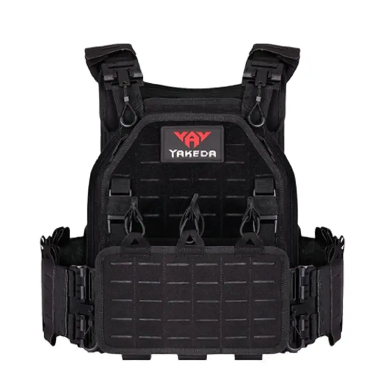 

New Combat Vest 6094 Quick Disassembly Light And Thin Laser Cutting Tactical Vest With Black Equipment