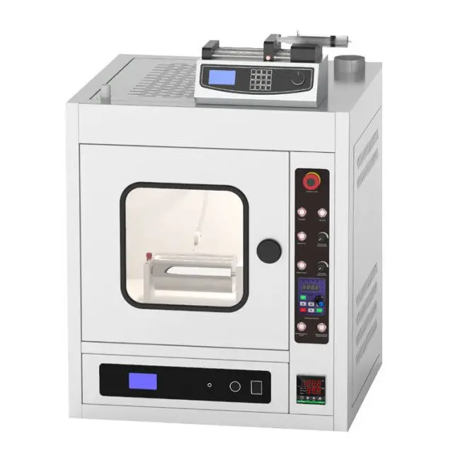 

High-voltage power ,multi-nozzle electrospinning machine with drum collector for preparing polymer nanofibers(CY-ES30K-HX)