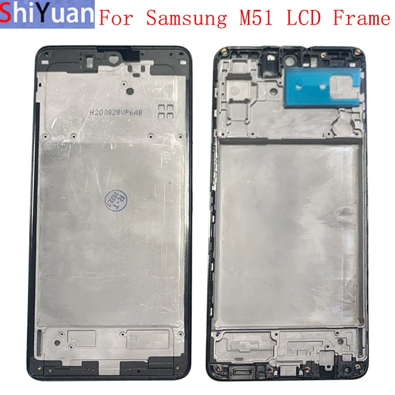 

Housing Middle Frame LCD Bezel Plate Panel Chassis For Samsung M51 M515 Phone Metal LCD Frame Replacement Parts