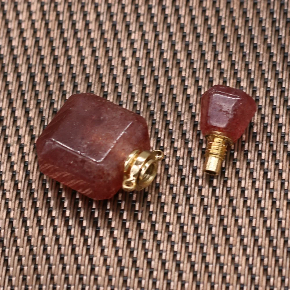 Натуральный Аметист подвески эфирное масло диффузор для изготовления ювелирных