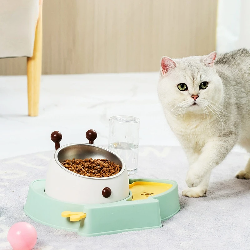 

500ml Pet Water Feeder Supplies Bowls Drinkers Food Storage for Dogs Cats Pet Water Fountain Automatic Dog Feeder Pet Supplies