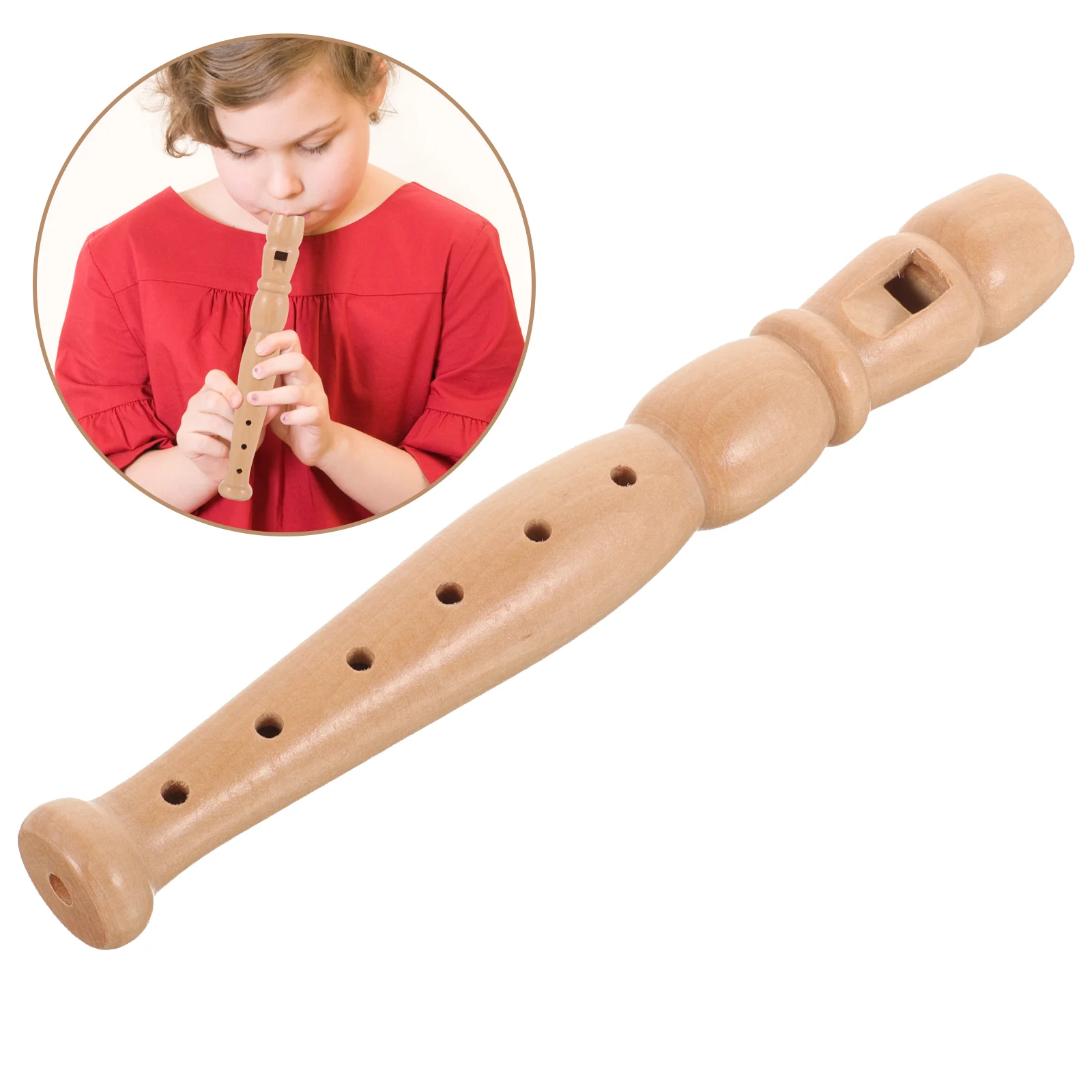 

Wind Instrument Children's Clarinet Student Instrumentos Musicales Para Adultos 6 Hole Descant Recorder Wood Professional Kids