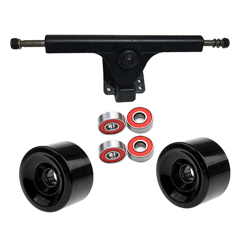 

7 Inch Skateboard Bracket With 78A Skateboard Wheels 83X52mm Longboard Wheel Bearing Set Skateboard Accessories
