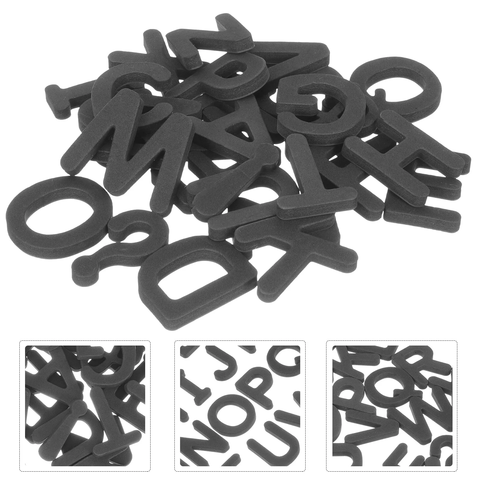 

Refrigerator Whiteboard Sticker Self Adhesive Letters Magnetic Alphabet Foam Puzzle Upper-Alphabet Magnets EVA Preschool