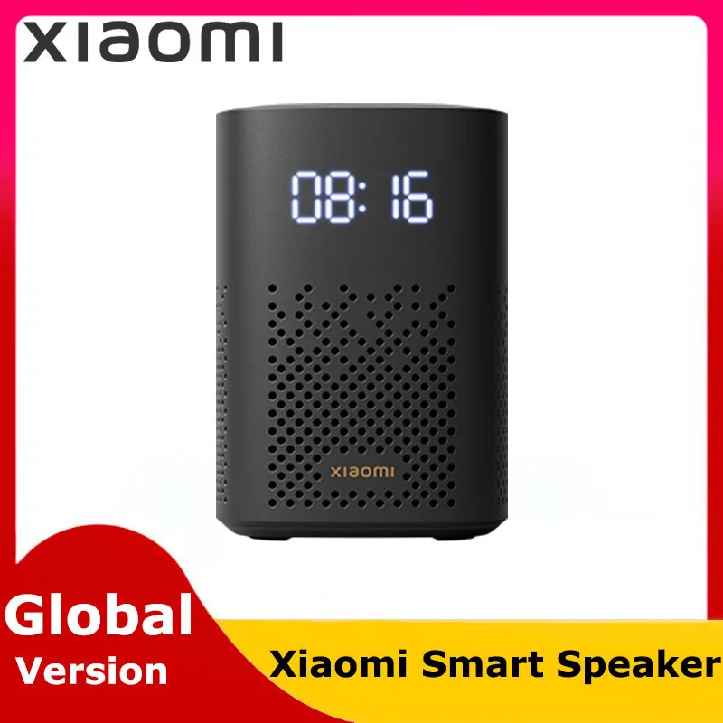 

Xiaomi – Smart Speaker, Global Version, Infrared Control, LED Digital Clock, Infrared Display, WiFi, Bluetooth 5.0, Music Player