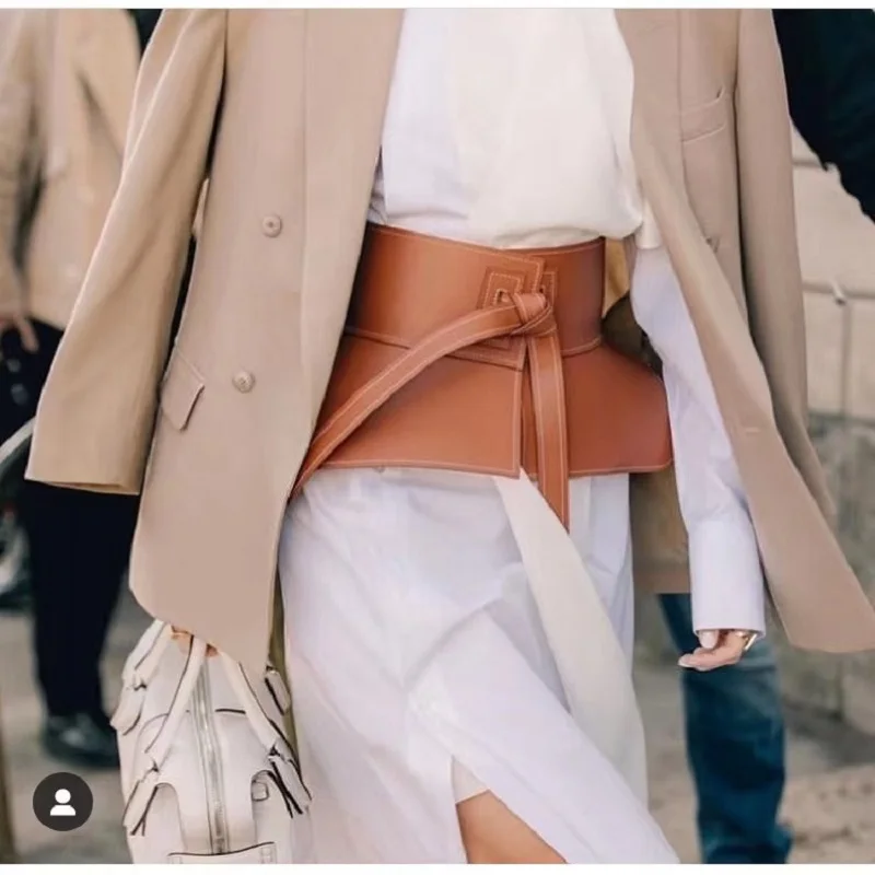 

Женский кожаный корсет со шнуровкой, модные аксессуары в винтажном стиле, роскошный дизайн 2022