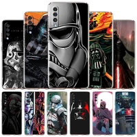 space wars the force case for samsung galaxy a50 a52 a51 a32 a22 a70 shockproof smartphone cover a21s a72 a71 clear funda