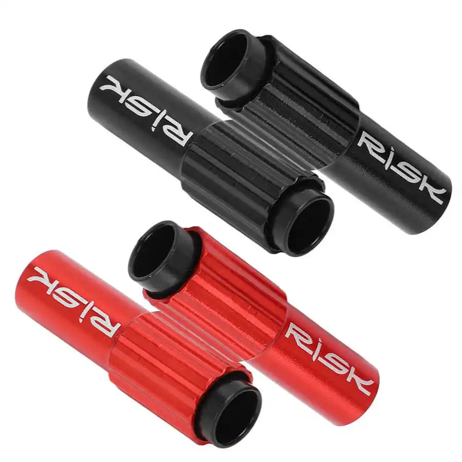 Риск 2 шт. Велосипедный тормозной трос Шестерня микро регулируемые винты