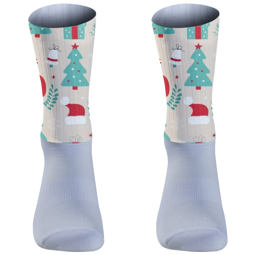 Рождественские чулки противоскользящие силиконовые летние аэро носки