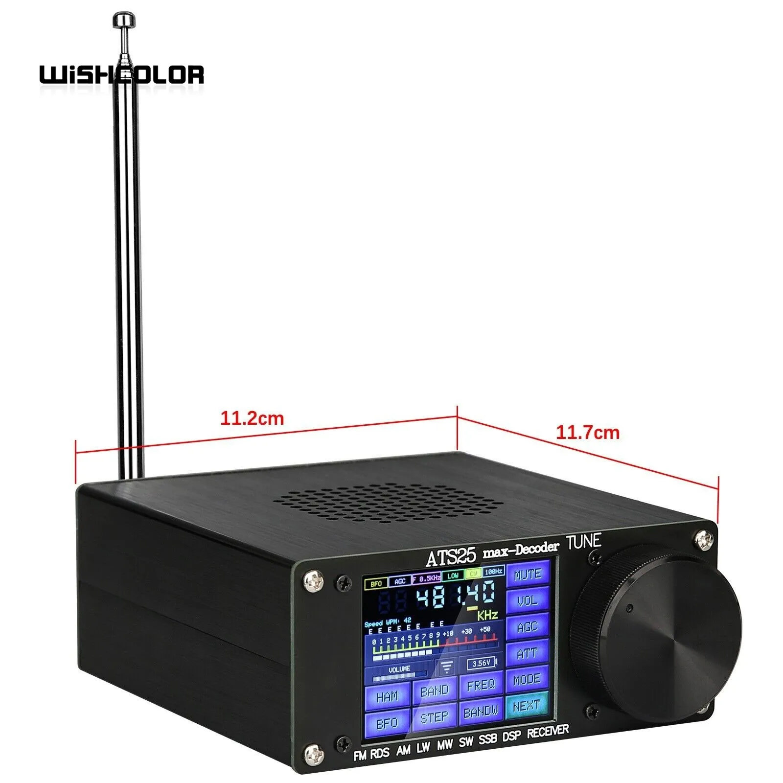 Wishcolor NEW ATS25max-Decoder Si4732