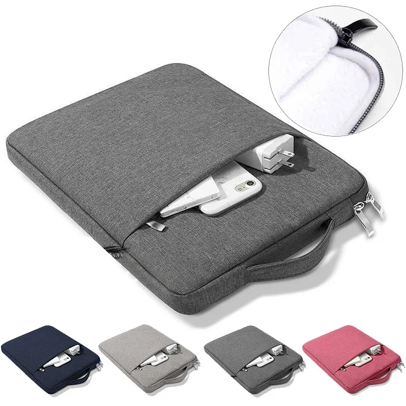 11" 13" Notebook Bag Universal Laptop Sleeve Case for Macbook Huawei HP Dell Computer Pocket Tablet Briefcase Carry Handbag