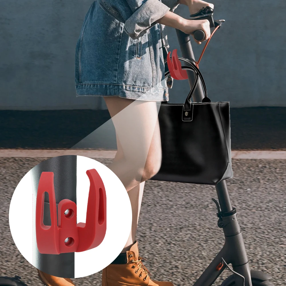 

Electric Scooter Front Hook Hanger for Xiaomi M365/1S/Pro Scooter Accessories Bag Helmet Dual Claw Grips Storage Holder Rack