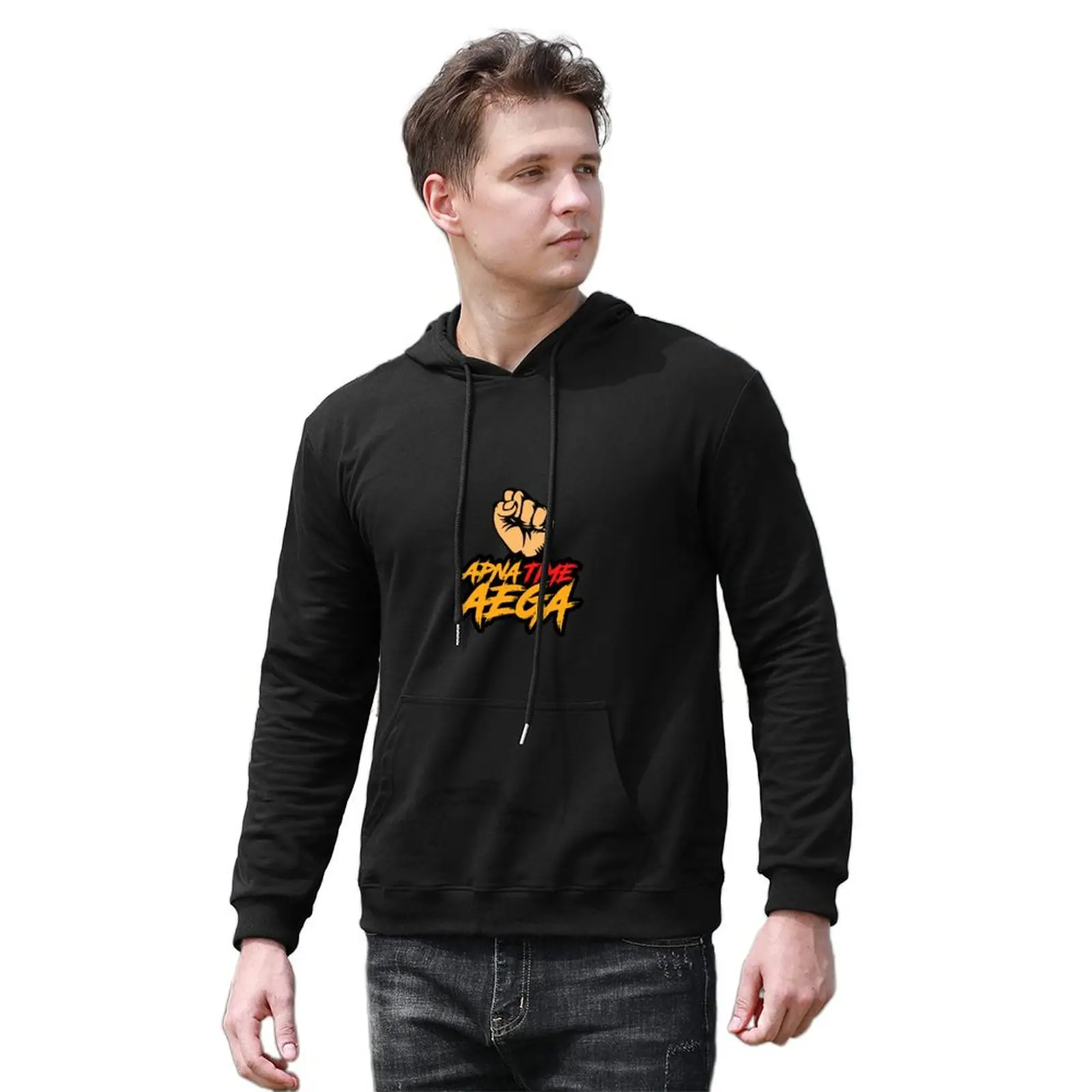 Apna Time Aega Merchandise пуловер с капюшоном корейская осенняя одежда эстетичная блузка