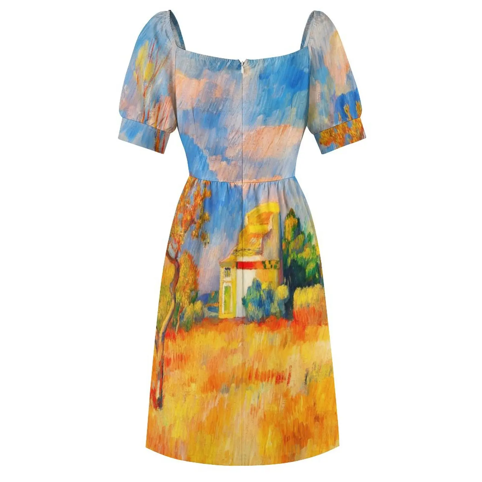 Платье Pierre-Auguste Renoir HD - Dovecote at Bellevue 1888–1889 полиэстер