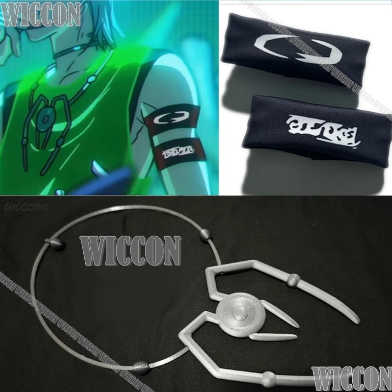 ALIEN STAGE круглая 7 повязка для косплея Blink Gone Till ожерелье в одном стиле украшение на