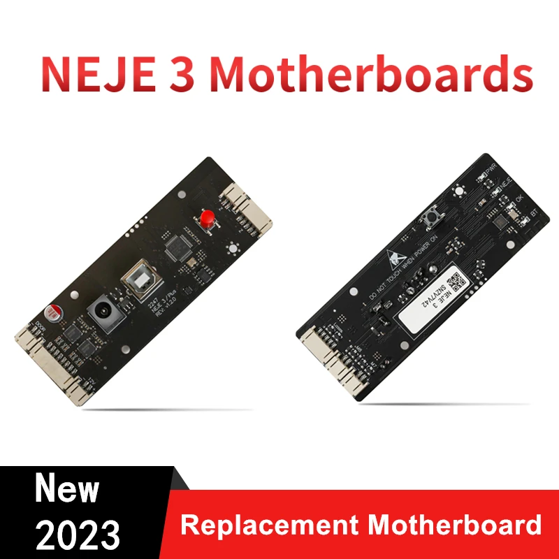 NEJE 3 Replacement Motherboard for NEJE 3, 3 PLUS, 2S, 2S PLUS Laser Engravers and Cutters - NEJE SOFTWARE + NEJEAPP + LASERGRBL