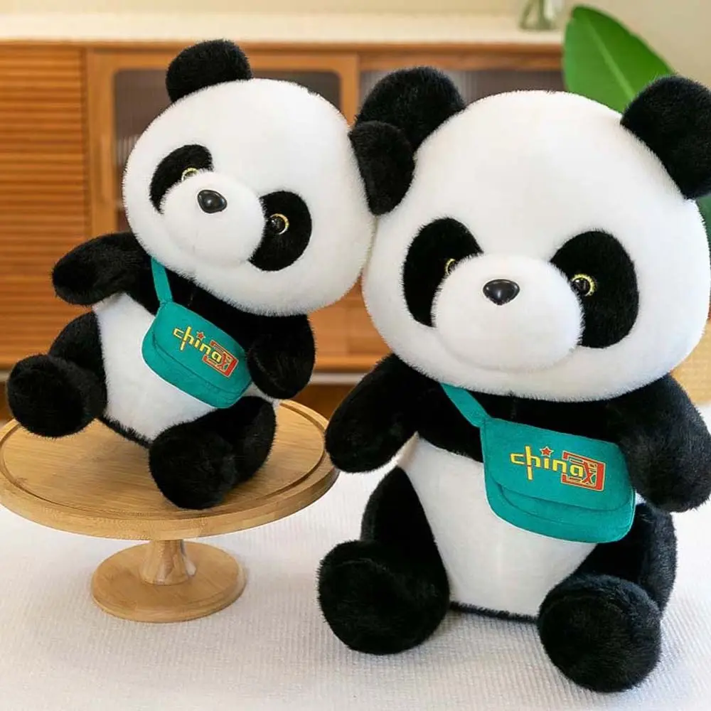 

Животное, плюшевая панда с рюкзаком, украшение для дивана, украшение для дома, мягкие игрушки, панда, плюшевая кукла, панда, плюшевая игрушка, плюшевая игрушка-животное