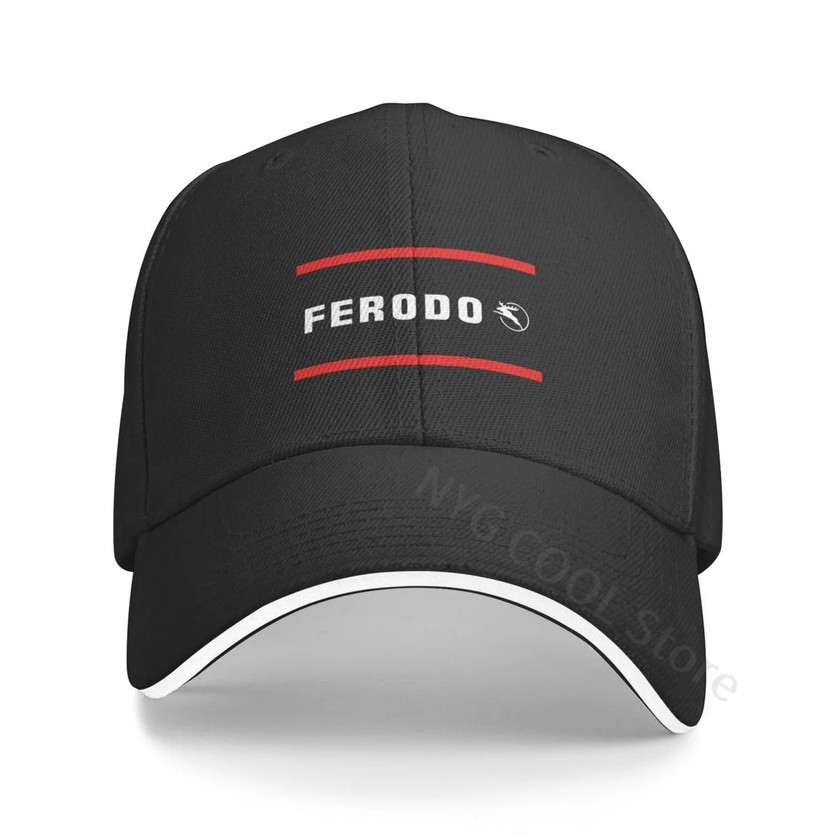 

FERODOS Logo Baseball Cap Summer Unisex 2023 Casual Sandwich Baseball Cap Personalized Casual Hat
