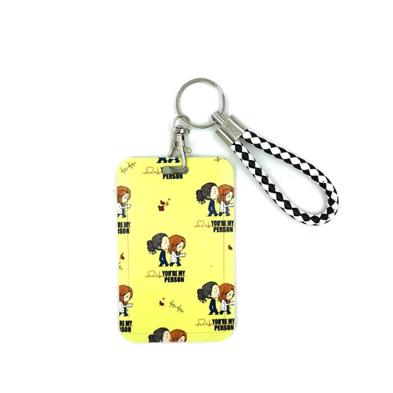 

Grey's Anatomy Key lanyard Car Keys Chain ID Card Pass Gym Mobile Phone Badge Kids Key Ring Holder Jewelry Decorations