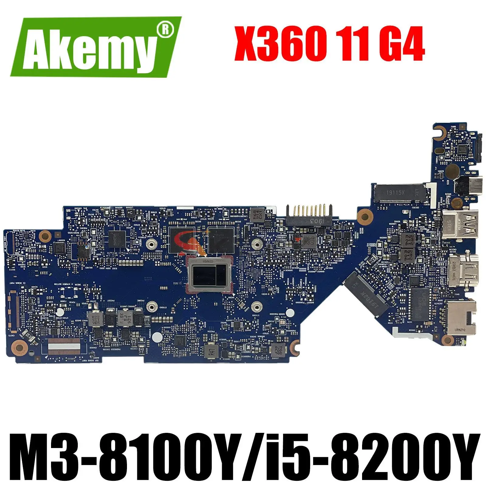 

For HP K12 PBx 360 11 G4 Laptop Motherboard Mainboard M3-8100Y i5-8200Y CPU 8GB RAM 6050A3018901 motherboard