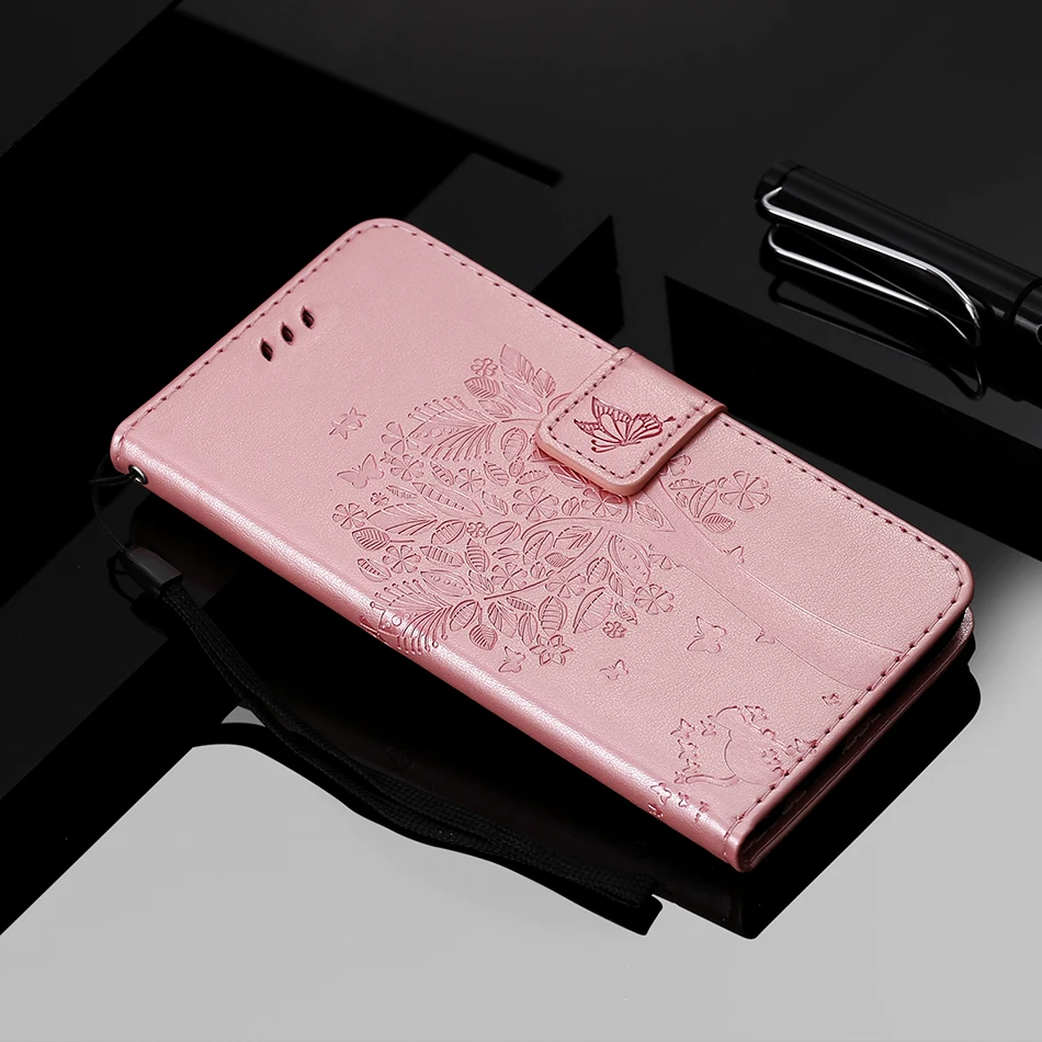 3d tree flip leather case for xiaomi poco m3 x3 f3 gt redmi 9 9a 9c 9t note 9 pro 9s 9t 10 10s 10t 11 11s phone book cover etui free global shipping