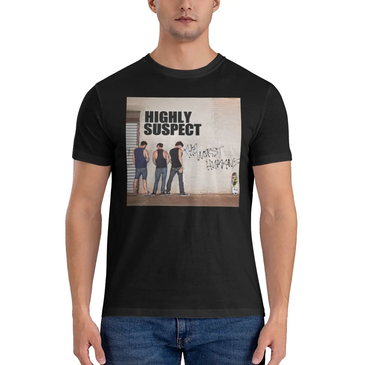 Классическая хлопковая футболка унисекс для мужчин и женщин