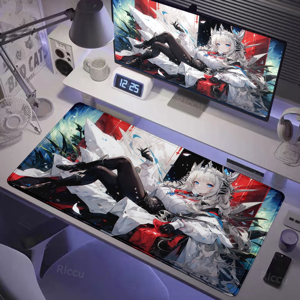 NIKKE The Goddess Of Victory Anime game Desktop electronic sportse accessories HD Print Computer Lock edge Rubber Mouse Pad